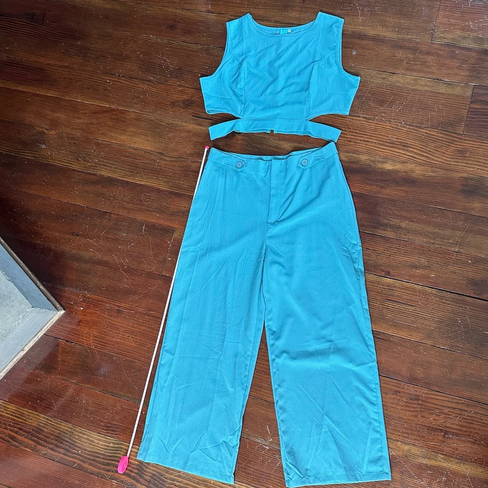 Stylish Blue Women's Jumpsuit